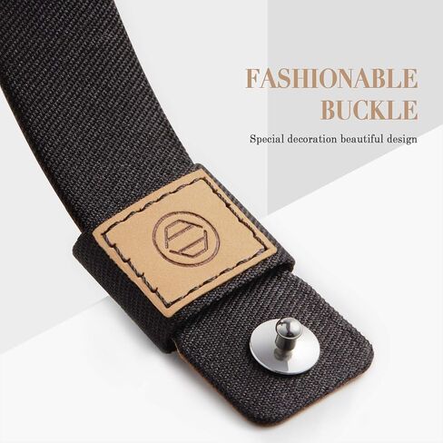 Recoppa Fabric Cloth Band Compatible with Apple Watch 45mm 44mm 42mm 41mm 40mm 38mm, Canvas Strap with Soft Genuine Leather Lining and Snap Button for Apple iWatch Series 8/7/6/5/4/3/2/1/SE in Kuwait