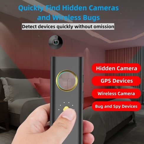 كاشفات الكاميرا الخفية، محدد موقع الكاميرا والأخطاء، أداة كشف تعقب الترددات اللاسلكية ونظام تحديد المواقع، جهاز للكشف عن الأدوات المخفية ومعدات التنصت للمكاتب والفنادق والحمامات، 4 أوضاع للخبراء in Kuwait