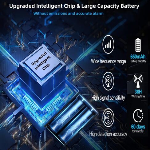 كاشفات الكاميرا الخفية، محدد موقع الكاميرا والأخطاء، أداة كشف تعقب الترددات اللاسلكية ونظام تحديد المواقع، جهاز للكشف عن الأدوات المخفية ومعدات التنصت للمكاتب والفنادق والحمامات، 4 أوضاع للخبراء in Kuwait