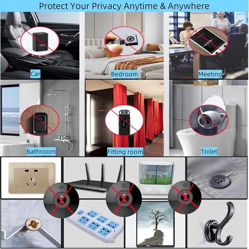 كاشفات الكاميرا الخفية، محدد موقع الكاميرا والأخطاء، أداة كشف تعقب الترددات اللاسلكية ونظام تحديد المواقع، جهاز للكشف عن الأدوات المخفية ومعدات التنصت للمكاتب والفنادق والحمامات، 4 أوضاع للخبراء in Kuwait