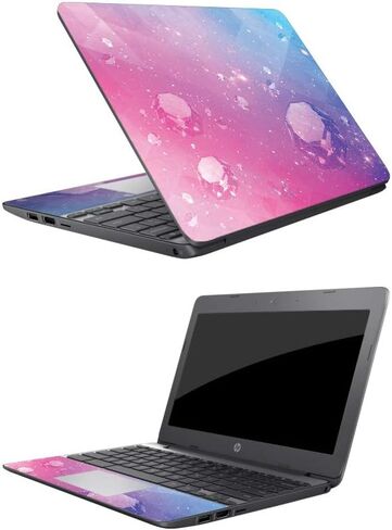 MightySkins Skin Compatible with HP Chromebook 11 (2018) 11.6" - Game Kid Pink | Protective, Durable, and Unique Vinyl Decal wrap Cover | Easy to Apply, Remove, and Change Styles | Made in The USA in Saudi Arabia