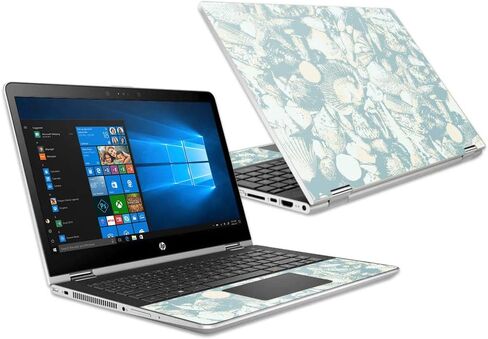 MightySkins Skin Compatible with HP Pavilion x360 15.6" (2018) - Abstract Wood | Protective, Durable, and Unique Vinyl Decal wrap Cover | Easy to Apply, Remove, and Change Styles | Made in The USA in Saudi Arabia