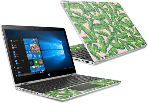 MightySkins Skin Compatible with HP Pavilion x360 15.6" (2018) - Abstract Wood | Protective, Durable, and Unique Vinyl Decal wrap Cover | Easy to Apply, Remove, and Change Styles | Made in The USA in Saudi Arabia