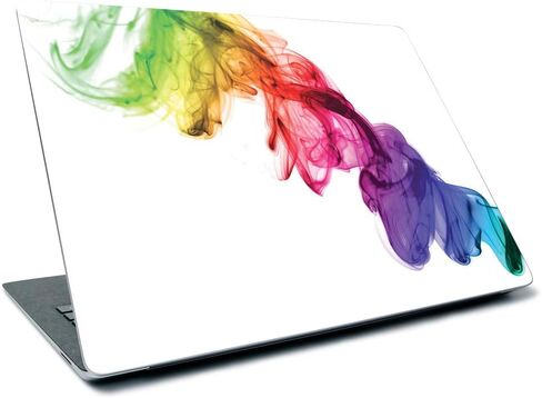 MightySkins Skin for Microsoft Surface Laptop 3 13.5" (2019) - Bright Smoke | Protective, Durable, and Unique Vinyl Decal Wrap Cover | Easy to Apply, Remove, and Change Styles | Made in The USA in Saudi Arabia