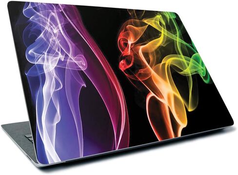 MightySkins Skin for Microsoft Surface Laptop 3 13.5" (2019) - Bright Smoke | Protective, Durable, and Unique Vinyl Decal Wrap Cover | Easy to Apply, Remove, and Change Styles | Made in The USA in Saudi Arabia