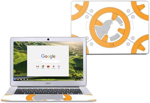 MightySkins Skin Compatible with Acer Chromebook 14" CB3-431 - Anime Fan | Protective, Durable, and Unique Vinyl Decal wrap Cover | Easy to Apply, Remove, and Change Styles | Made in The USA in Saudi Arabia
