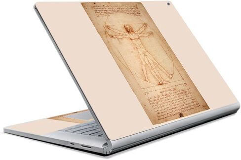 غلاف MightySkins متوافق مع Microsoft Surface Book 2 مقاس 13 بوصة (2017) - الأقنثة | غطاء ملتف من الفينيل واقٍ ومتين وفريد ​​من نوعه | سهل التطبيق والإزالة وتغيير الأنماط | صنع في الولايات المتحدة الأمريكية in Kuwait