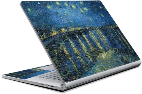 غلاف MightySkins متوافق مع Microsoft Surface Book 2 مقاس 13 بوصة (2017) - الأقنثة | غطاء ملتف من الفينيل واقٍ ومتين وفريد ​​من نوعه | سهل التطبيق والإزالة وتغيير الأنماط | صنع في الولايات المتحدة الأمريكية in Kuwait