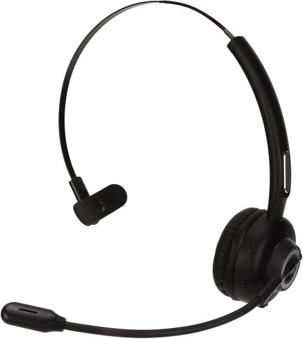 Trucker Headset with Microphone, 5.0 On Ear Headphones with Rotatable Mic for Computer Cell Phone Office Home Call Center Skype in Saudi Arabia
