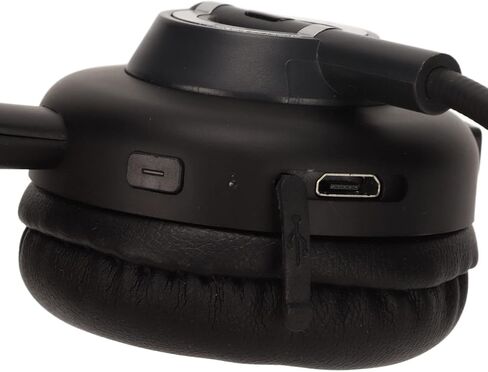Trucker Headset with Microphone, 5.0 On Ear Headphones with Rotatable Mic for Computer Cell Phone Office Home Call Center Skype in Saudi Arabia