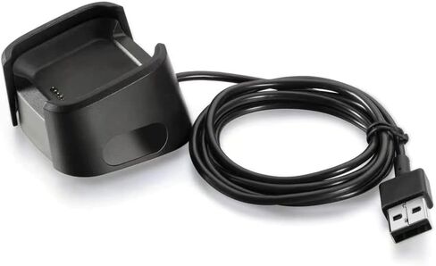 USB Charging Dock Charger Cable Compatible with Fitbit Ionic Smartwatch in Saudi Arabia