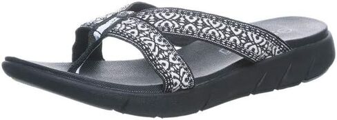 BEARPAW Women's Juniper Black Size 5 | Women's Flip Flop Sandal | Women's Shoe | Comfortable & Lightweight in Saudi Arabia