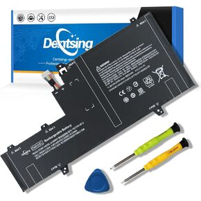 Dentsing OM03XL 11.55V 57Wh/4935mAh 3-Cell HSTNN-IB7O 863167-171 Laptop Battery Compatible with HP EliteBook x360 1030 G2 1GY31PA Series Notebook OM03 HSN-I04C 863280-855