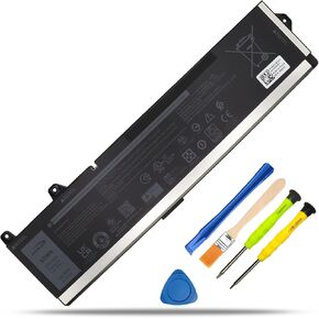 X9FTM Laptop Battery Replacement for Dell Precision 7670 7680 7770 7780 Series Notebook 05JMD8 5JMD8 0965V4 965V4 RCVVT 0NWDC0 NWDC0 0X26RT X26RT 11.55V 93Wh 7650mAh