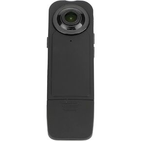 Mini Body Camera, 1920x1080P HD Back Clip Wearable Camera, Auto Save, 6 Hours Battery Life, Support 256GB, Pocket Video Camera for Recording Law Enforcement