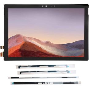 Screen Replacement for Surface Pro 4 1724, LCD Display Digitizer Assembly with Touch Plate 2736x1824, 12.3 inch Screen for Surface Pro 4