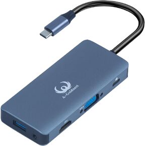 قاعدة إرساء ROG Ally 9 و1 محطة إرساء سطح بخار، ومحطة إرساء سطح بخار وHDMI2.0 4K@60 هرتز، 3 USB3.0-A، SD/TF، ​​VGA1080P، شحن PD بقوة 100 وات، محور USB C متعدد المنافذ in Kuwait