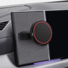 Designed for Hyundai Ioniq 5 Phone Mount, Magnetically Attaches to Metallic Dashboard for 2024 Hyundai Sonata, Kona & loniq5 2024 2023 2022 [Compatible with MagSafe]