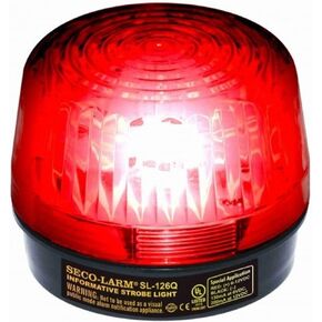 SECO-LARM SL-126Q/R Red Security Strobe Light