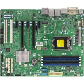 Supermicro X11SAE-B LGA1151/ Intel C236/ DDR4/ SATA3&USB3.1/ A&2GbE/ ATX Motherboard, MBD-X11SAE-B