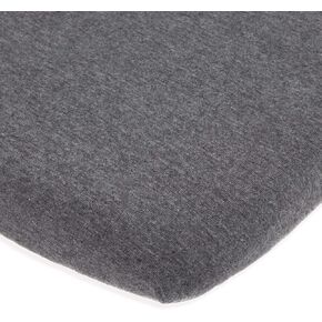 ملاءة سرير للنوم بجانب السرير - متوافقة مع سرير ميلارد الجانبي - تناسب مرتبة مقاس 21 × 36 بدون تجميع - قطن جيرسي ناعم بشكل مريح - رمادي داكن in Kuwait