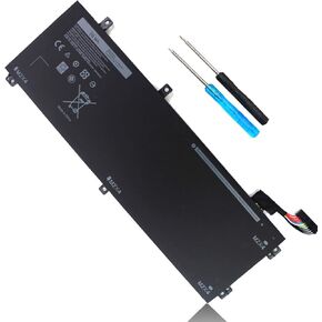 Emanjor 56Wh RRCGW H5H20 Laptop Battery for Dell XPS 15 9550 15-9550 9560 9570 Precision 5510 5520 5530 Series P56F P56F001 62MJV M7R96 0RRCGW 062MJV 5D91C 11.4V 3-Cell