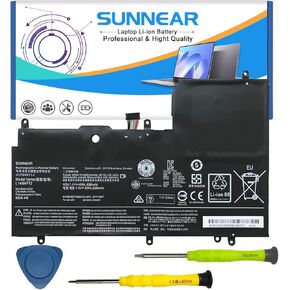 L14M4P72 45Wh Laptop Battery Replacement for Lenovo Yoga 3-1470 Yoga 700-14ISK Series Notebook L14S4P72 5B10G84689 5B10K10226 5B10G75095 5B10K10224 7.4V 6280mAh