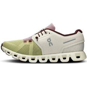 On Women's Cloud 5 Sneakers, Ice/Haze, 7.5 Medium US