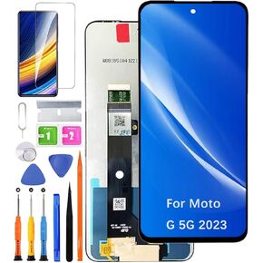 Screen Replacement for Motorola Moto G 5G 2023 XT2313 XT2313-3 XT2313-4 XT2313-6 LCD Display Touch Digitizer Assembly + Tools