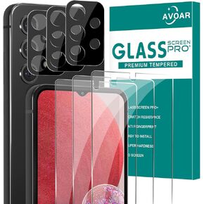[3+3 Pack Glass Screen Protector for Samsung Galaxy Note 20 with Camera Lens Protector, 3D Curved, 6.7 inch 9H Tempered Glass for Galaxy Note 20 Glass Screen Protector