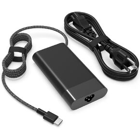 90W USB C Laptop Charger for HP Spectre X360 HP 904144-850 904082-003 adp-90fe 2ln85aa TPN-DA08 L45440-003 HP 90w USB-C Type C AC Adapter Power Supply Cord,Also fit for 65w USB c laptop charger
