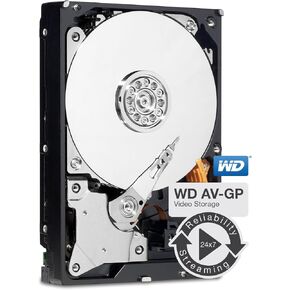 WD AV-GP 1 TB AV Video Hard Drive:3.5 Inch, SATA III, 64 MB Cache - WD10EURS