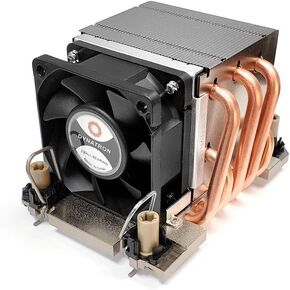 Dynatron N11 - Processor Cooler - (for: LGA4189-4, LGA4189-5) - Aluminum fins - 60 mm - 2U