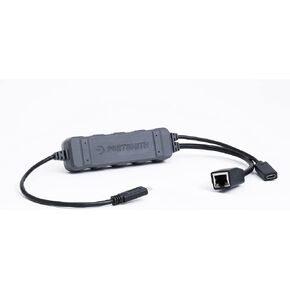 Weather Resistant USB-C to Ethernet Adapter with 5V Power Pass Through: Portsmith PSPA1C1GE-R