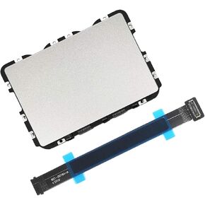Trackpad Touchpad with Flex Cable 821-00184-A Replacement for MacBook Pro 13 inch Retina A1502 (Early 2015)
