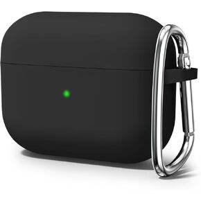 Oakxco لحافظة Airpods Pro الجيل الثالث، حافظة Airpods 3 Gen من السيليكون، حافظة Airpods من الجل المطاطي الناعم للنساء والفتيات اللطيفة، غطاء واقٍ بقفل، برتقالي نيون in Kuwait