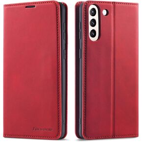 QLTYPRI Case for Samsung Galaxy S20 Premium PU Leather Cover TPU Bumper with Card Holder Kickstand Hidden Magnetic Adsorption Shockproof Flip Wallet Cover for Galaxy S20 - Black in Saudi Arabia