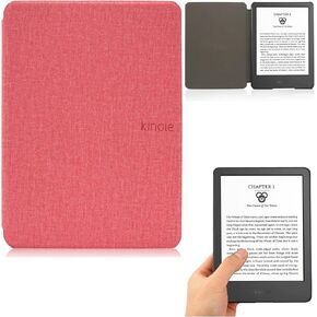 Case for All-New Kindle 2022 Release, Premium PU Leather Lightweight Slim Folio Cover with Auto Sleep/Wake Case for Amazon All-New Kindle (6" 11th Generation 2022 Release), Orange