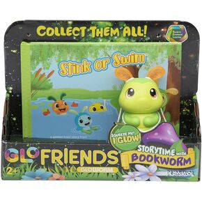 Playskool Glo Friends - كتاب مع لعبة التعلم العاطفي الاجتماعي المتوهجة - وقت القصة مع Wigglebug - للأعمار من عامين فما فوق in Kuwait