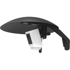 Universal Security Camera Sun Rain Cover Mount, 2 in 1 Wall Mount Sun Shield for Ring Spotlight Cam Pro/Ring Spotlight Cam Plus/WyzeCam/Blink/Arlo/for eufy/Google Nest and Most 1/4'' Threaded Cameras