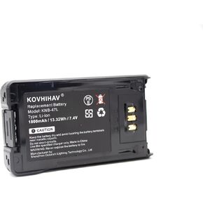 KNB-47L KNB-48L Replacement Battery Kenwood EX560 NX-200 NX-300 TK-5220 TK-5320 TK-2180 TK-3320 TK-3180