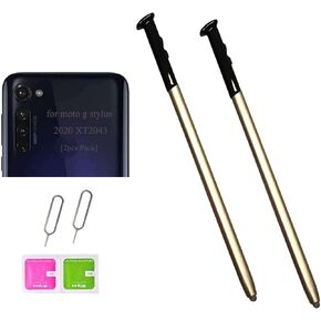 (2pcs Pen) for Moto g Stylus (5G) 2020 Replacement s Pen,XT2043 Stylus Pen Replacement Parts for Moto-rola Moto G Stylus (5G) 2020 XT2043 XT2043-4 XT2043-7 XT2043-8 6.4 Inches