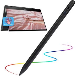 Stylus Pens for Lenovo Tab P12/P11 Pro Pencil, Evach Capacitive High Sensitivity Digital Pencil with 1.5mm Ultra Fine Tip Stylus Pencil for Lenovo Tab P12/P11 Pro Pen, Black
