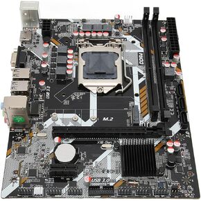 B365 ATX Motherboard, Dual Channel DDR4 DIMM & PCI E 16X Gen 3.0, NVME M.2 Interface, for6 7 8 9 Gen Core i3 i5 i7 Compatibility, Stable Power Supply