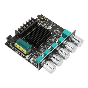 Bluetooth Digital Amplifier Board, 2.1 Channel Audio Stereo Subwoofer Power Amplifier Board 2 x 50W, 100W, Power Amplifier Module for DIY Speakers