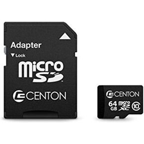 Centon Electronics MP Essential 64GB Class 10 Micro SDXC Card (S1-MSDXC10-64G)