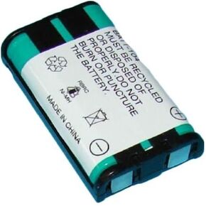 Panasonic KX-TG5561 Cordless Phone Battery Ni-MH, 3.6 Volt, 830 mAh - Ultra Hi-Capacity - Replacement for Panasonic HHR-P104 Rechargeable Battery