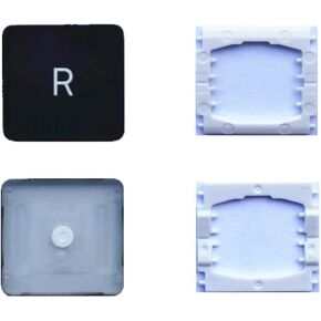 Replacement Individual R Key Cap and Hinges are Applicable for MacBook Pro A1706 A1707 A1708 Keyboard to Replace The R Key Cap and Hinge