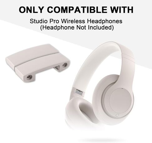 Studio Pro Hinge Replacement Metal Repair Parts Compatible with Beats Studio Pro Headphone,Durable Repair Kit Replacement Headband Metal Folding Hinge Clip Cover Pin Repair Parts Set（Sandstone） in Saudi Arabia