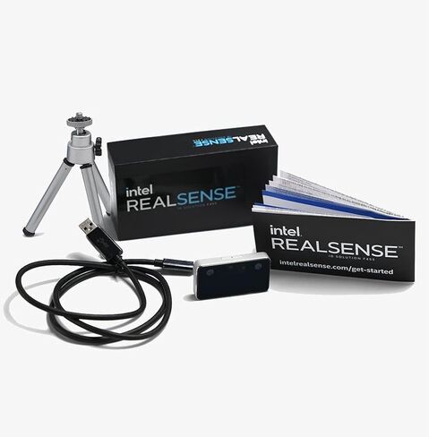 الكاميرا الطرفية Intel RealSense ID F455 (USB-C، AUX: SPI، GPIOs، مصادقة الوجه) - 82635DSF455 in Saudi Arabia